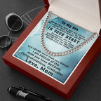 Graduation Gift for Son from Mom Short Thick Chain Necklace