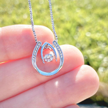 Happy St. Patrick's Day Gift - Pot of Gold - Lucky in Love Necklace - Mallard Moon Gift Shop