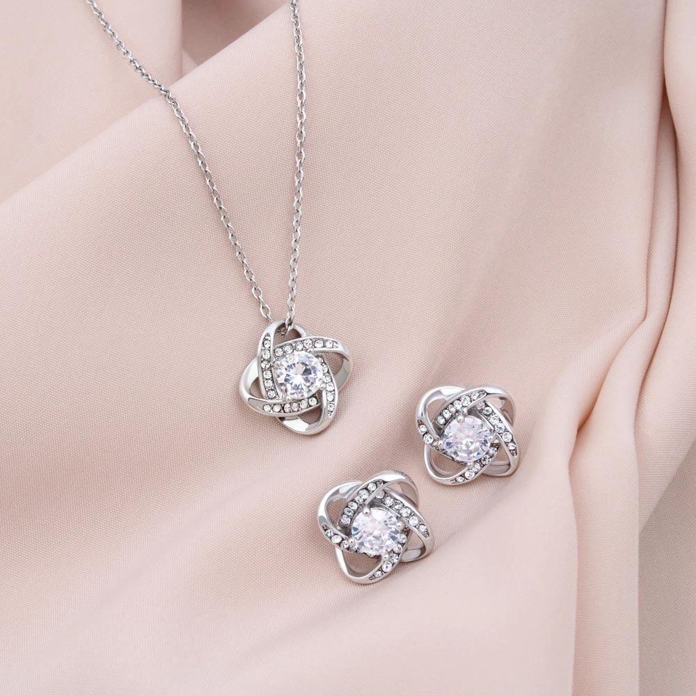 Gift for Mom Necklace Earring Set Birthday Mother's Day Special Occasion