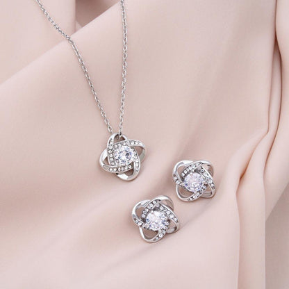 Gift for Mom Necklace Earring Set Birthday Mother's Day Special Occasion - Mallard Moon Gift Shop