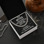 Brother Gift from Little Brother Cuban Link Chain Necklace