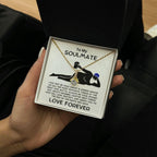 Gift for Soulmate - Not Your Knight in Shining Armor - Pendant Necklace