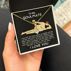 Gift To My Soulmate Smokin' Hot Lover Alluring Beauty Pendant Necklace