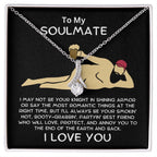 Gift To My Soulmate Smokin' Hot Lover Alluring Beauty Pendant Necklace