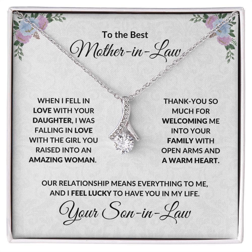 Mother-in-Law Gift from Son-in-Law Necklace