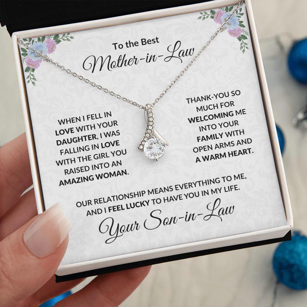 Mother-in-Law Gift from Son-in-Law Necklace