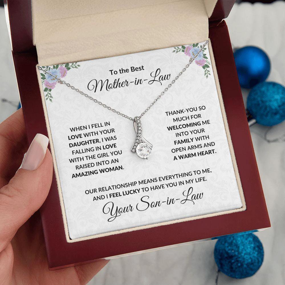 Mother-in-Law Gift from Son-in-Law Necklace