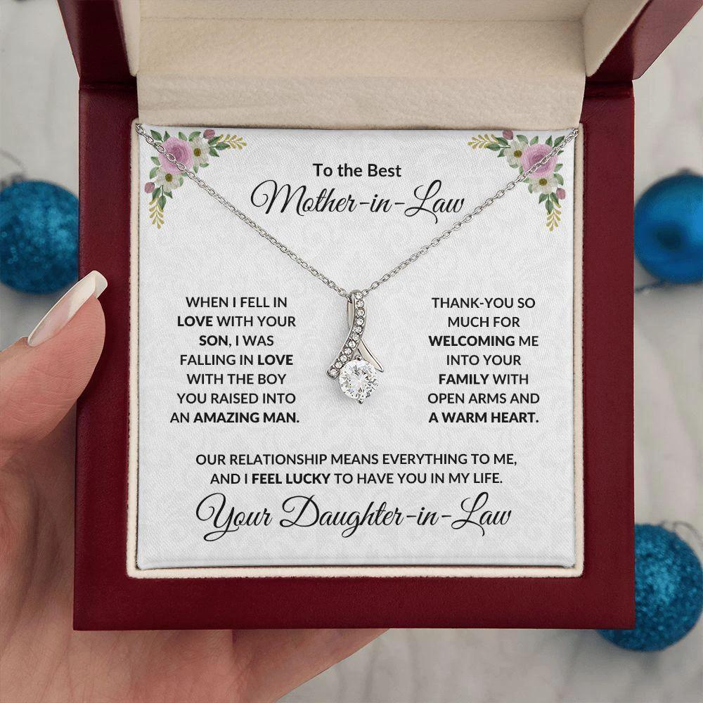 Mother-in-Law Gift from Daughter-in-Law Necklace