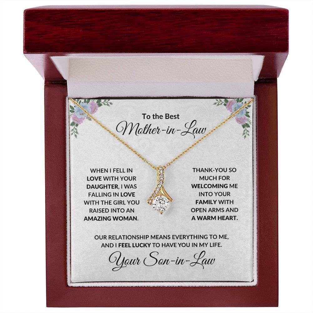 Mother-in-Law Gift from Son-in-Law Necklace
