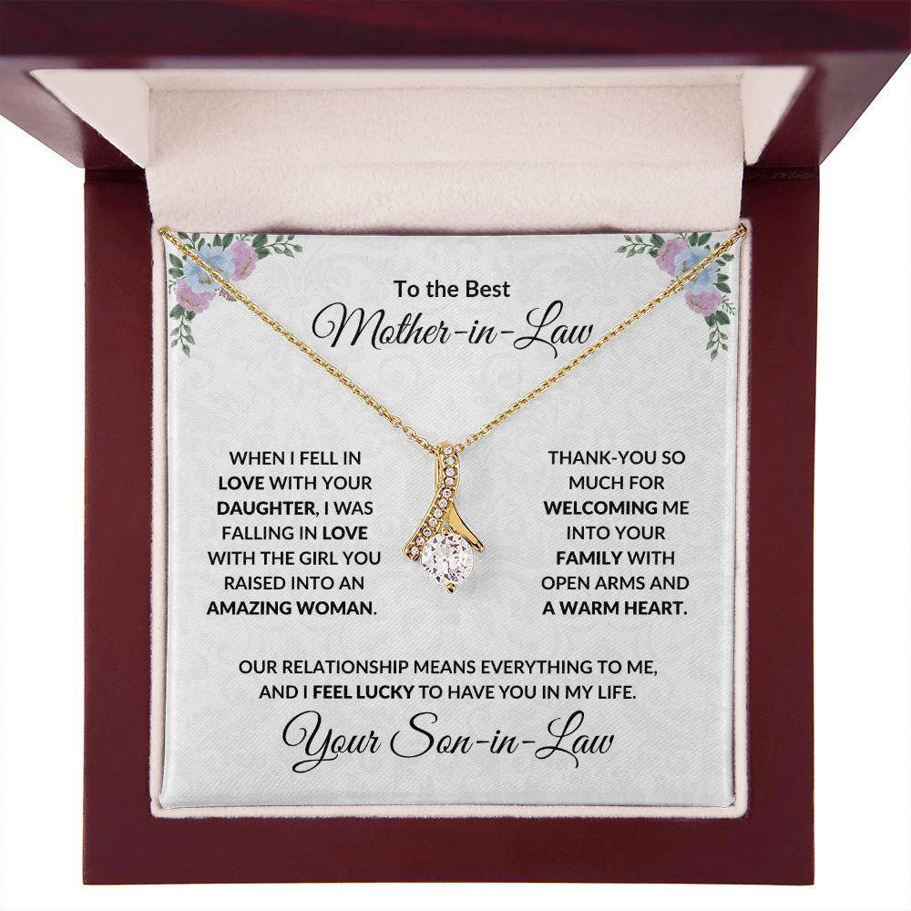 Mother-in-Law Gift from Son-in-Law Necklace