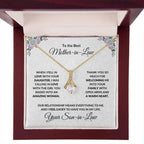 Mother-in-Law Gift from Son-in-Law Necklace