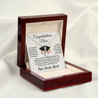 Niece Graduation Class 2025 Congratulations from Aunt and Uncle Pendant Necklace