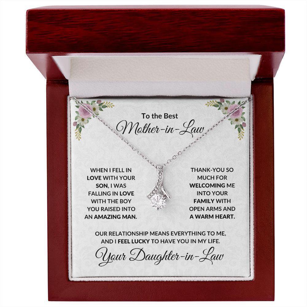 Mother-in-Law Gift from Daughter-in-Law Necklace
