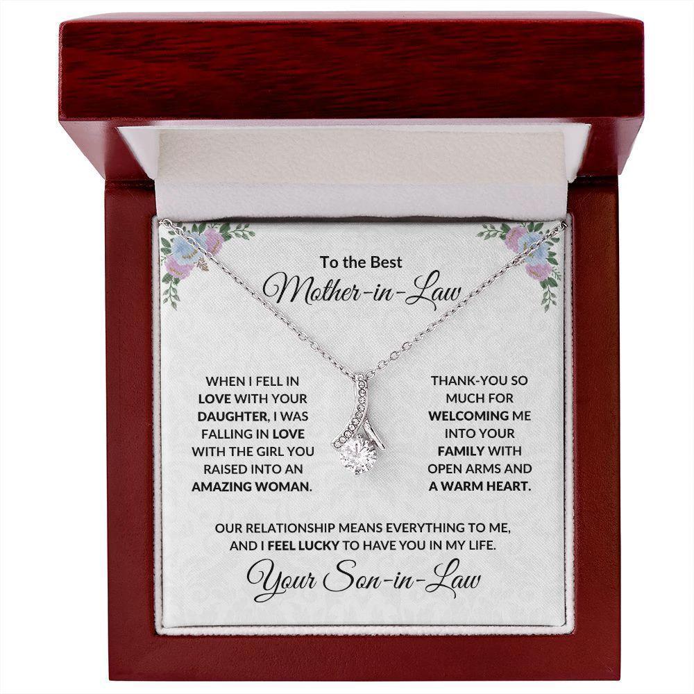 Mother-in-Law Gift from Son-in-Law Necklace