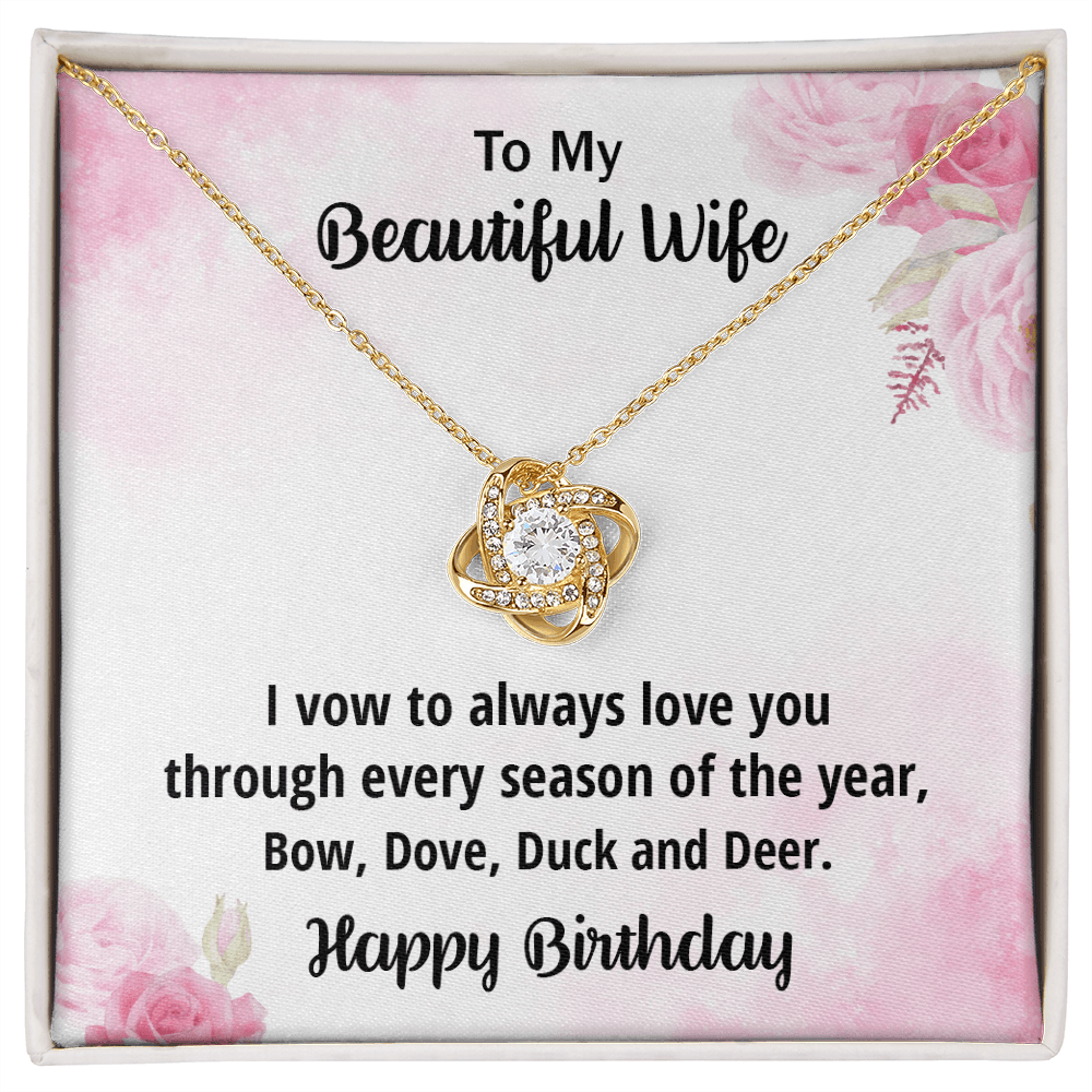 Funny Birthday Gift for Beautiful Wife from Hunter Husband - Mallard Moon Gift Shop