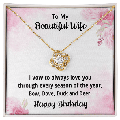 Funny Birthday Gift for Beautiful Wife from Hunter Husband - Mallard Moon Gift Shop