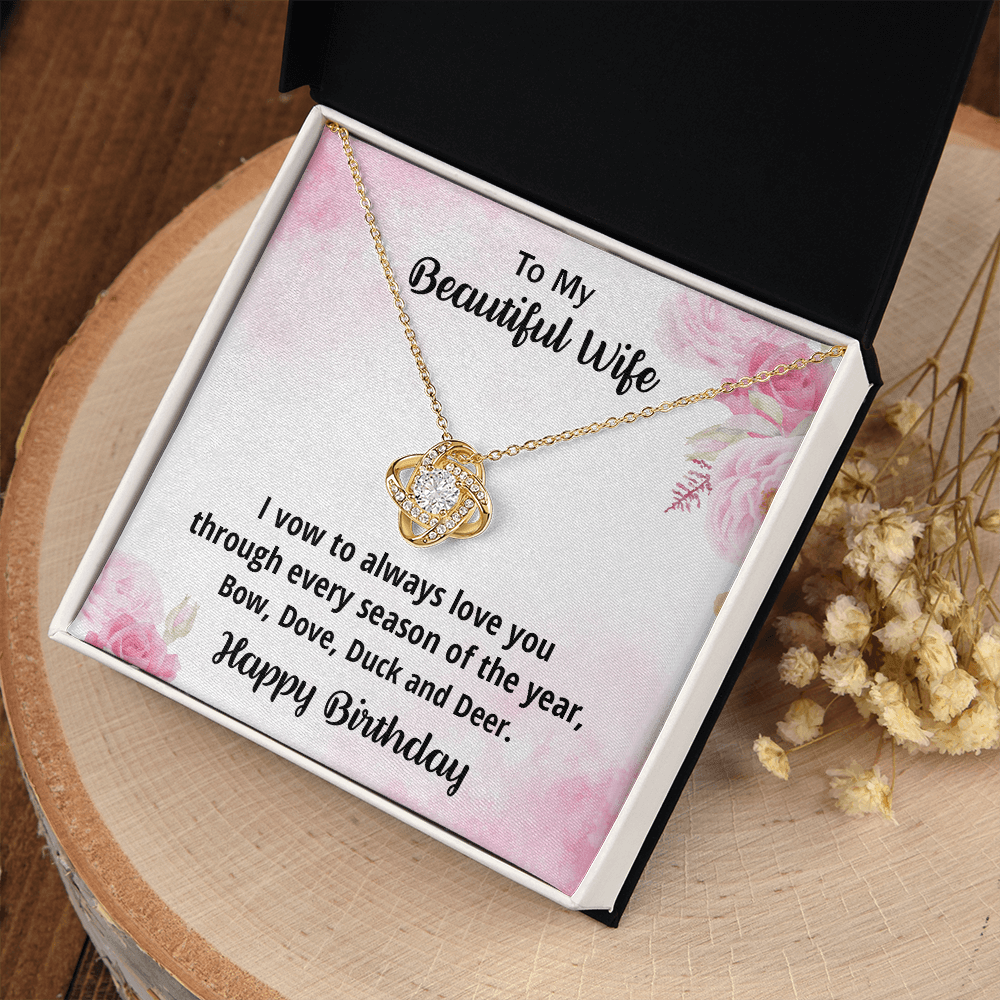 Funny Birthday Gift for Beautiful Wife from Hunter Husband - Mallard Moon Gift Shop