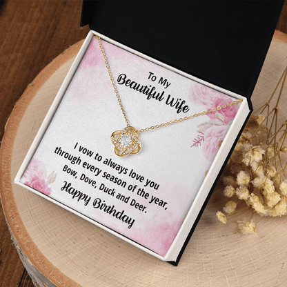 Funny Birthday Gift for Beautiful Wife from Hunter Husband - Mallard Moon Gift Shop