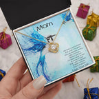 Gift for Mom from Son Love Knot Pendant Necklace