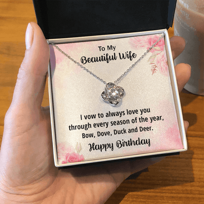 Funny Birthday Gift for Beautiful Wife from Hunter Husband - Mallard Moon Gift Shop