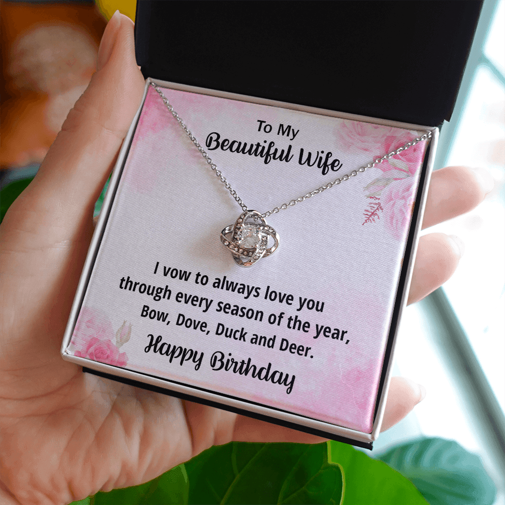 Funny Birthday Gift for Beautiful Wife from Hunter Husband - Mallard Moon Gift Shop
