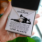 Gift for Soulmate - Smokin' Hot Love Knot Necklace