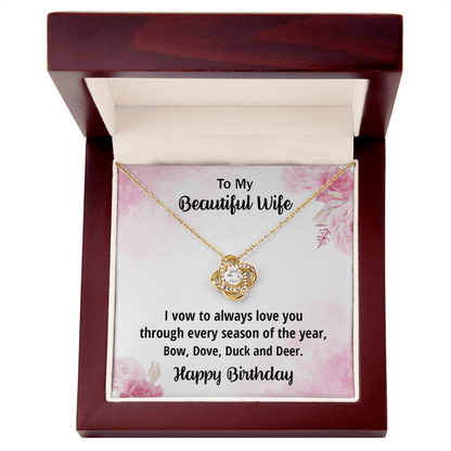Funny Birthday Gift for Beautiful Wife from Hunter Husband - Mallard Moon Gift Shop