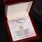 Birthday Gift for Mom - A Special Bond - Love Knot Necklace