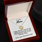 To My Mom Happy Mother's Day Love Knot Necklace