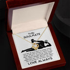 Gift for Soulmate - Smokin' Hot Love Knot Necklace