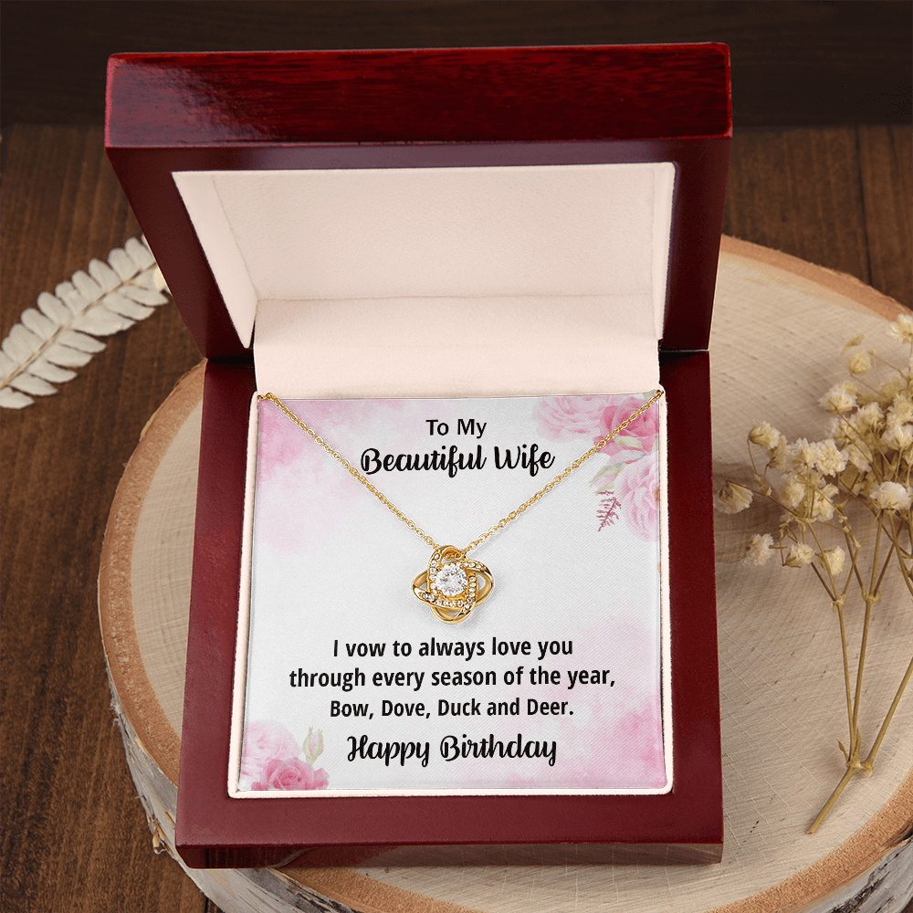 Funny Birthday Gift for Beautiful Wife from Hunter Husband - Mallard Moon Gift Shop