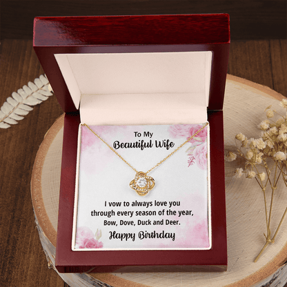 Funny Birthday Gift for Beautiful Wife from Hunter Husband - Mallard Moon Gift Shop