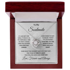 To My Soulmate Love Forever and Always Love Knot Necklace