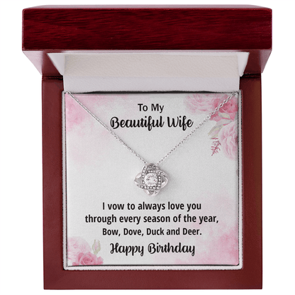 Funny Birthday Gift for Beautiful Wife from Hunter Husband - Mallard Moon Gift Shop