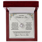 Mother-in-Law Gift Love Knot Necklace from Son-in-Law
