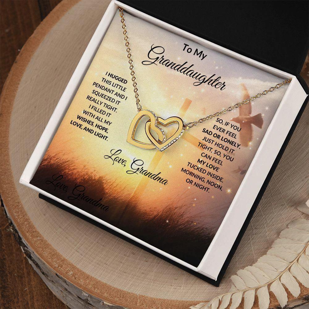 Granddaughter Gift Love Grandma Necklace