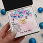 Dear Sister Interlocking Hearts Necklace - Mallard Moon Gift Shop