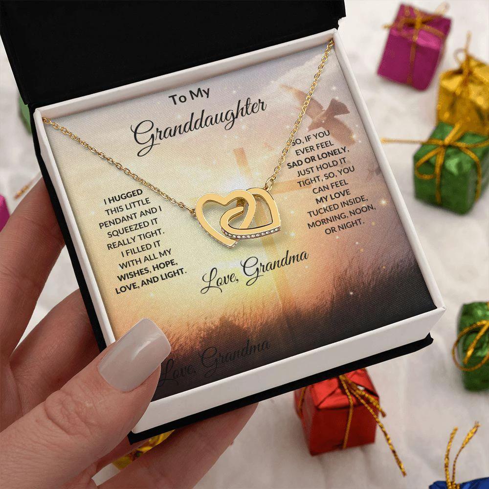Granddaughter Gift Love Grandma Necklace