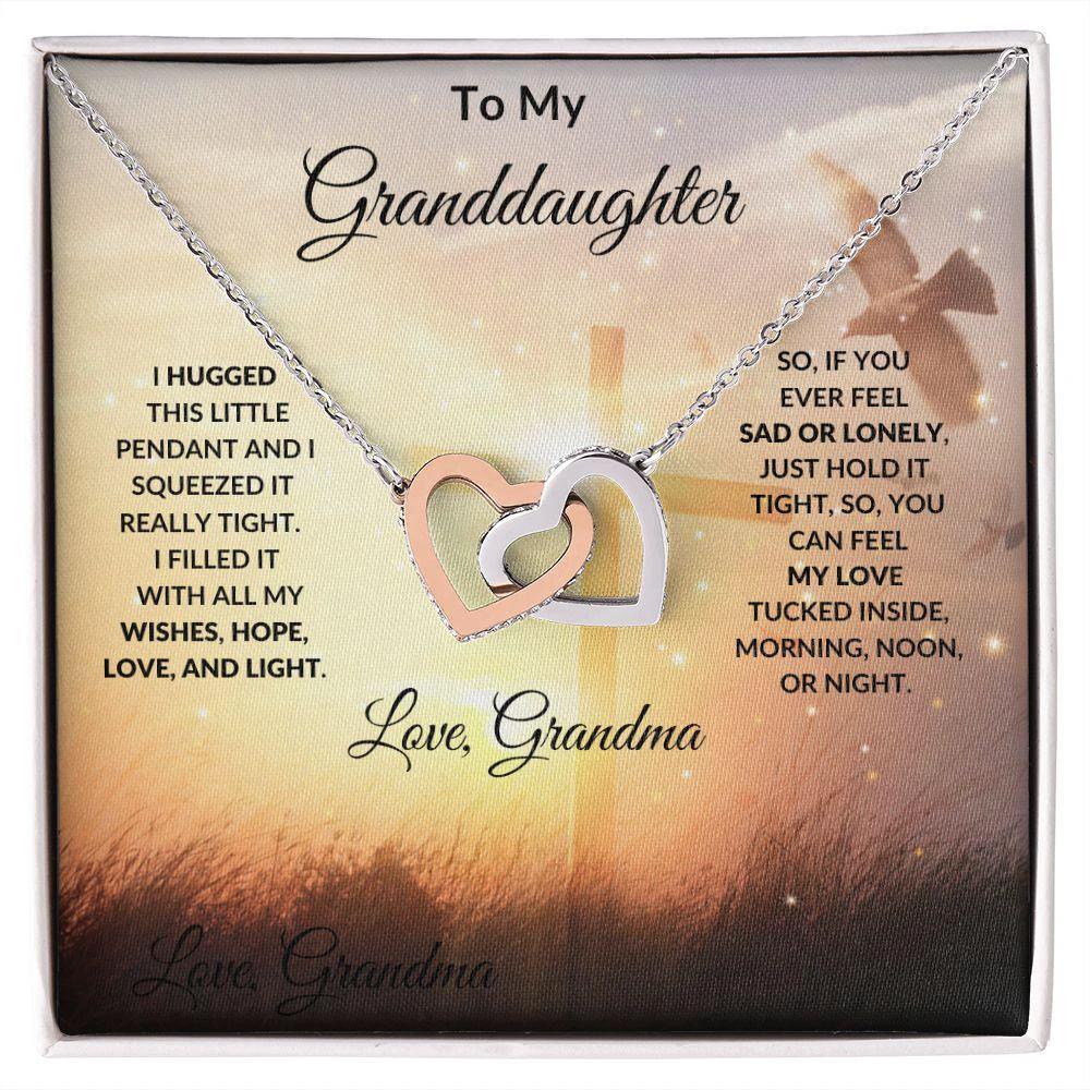 Granddaughter Gift Love Grandma Necklace