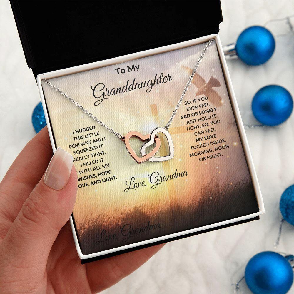 Granddaughter Gift Love Grandma Necklace
