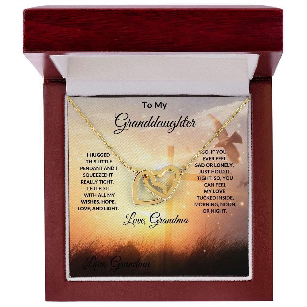 Granddaughter Gift Love Grandma Necklace