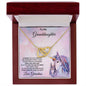 Granddaughter Gift From Grandma Unicorn Message Card - Mallard Moon Gift Shop