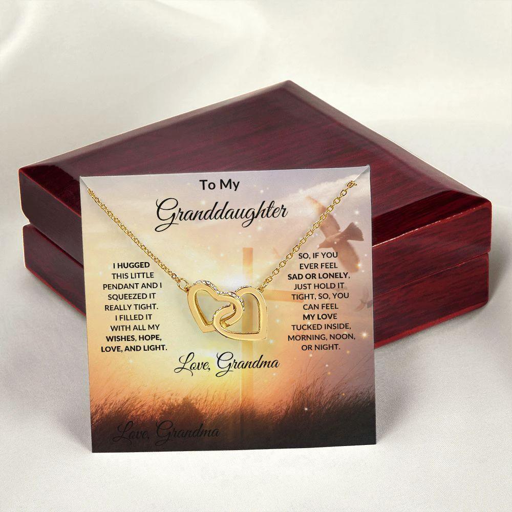 Granddaughter Gift Love Grandma Necklace