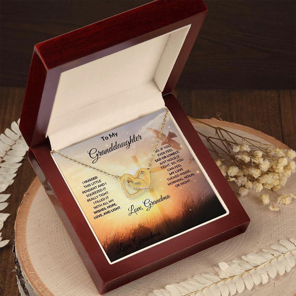 Granddaughter Gift Love Grandma Necklace
