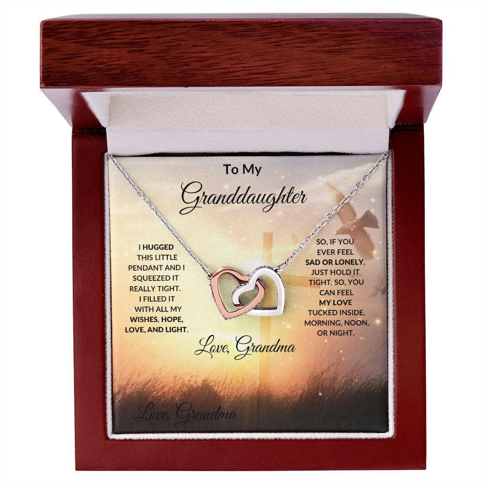Granddaughter Gift Love Grandma Necklace