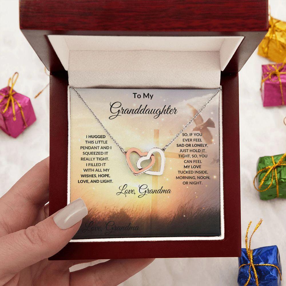 Granddaughter Gift Love Grandma Necklace