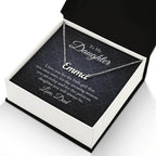 To My Daughter Personalized Name Necklace