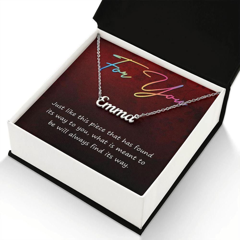 Gift for Her, Personalized Name Necklace