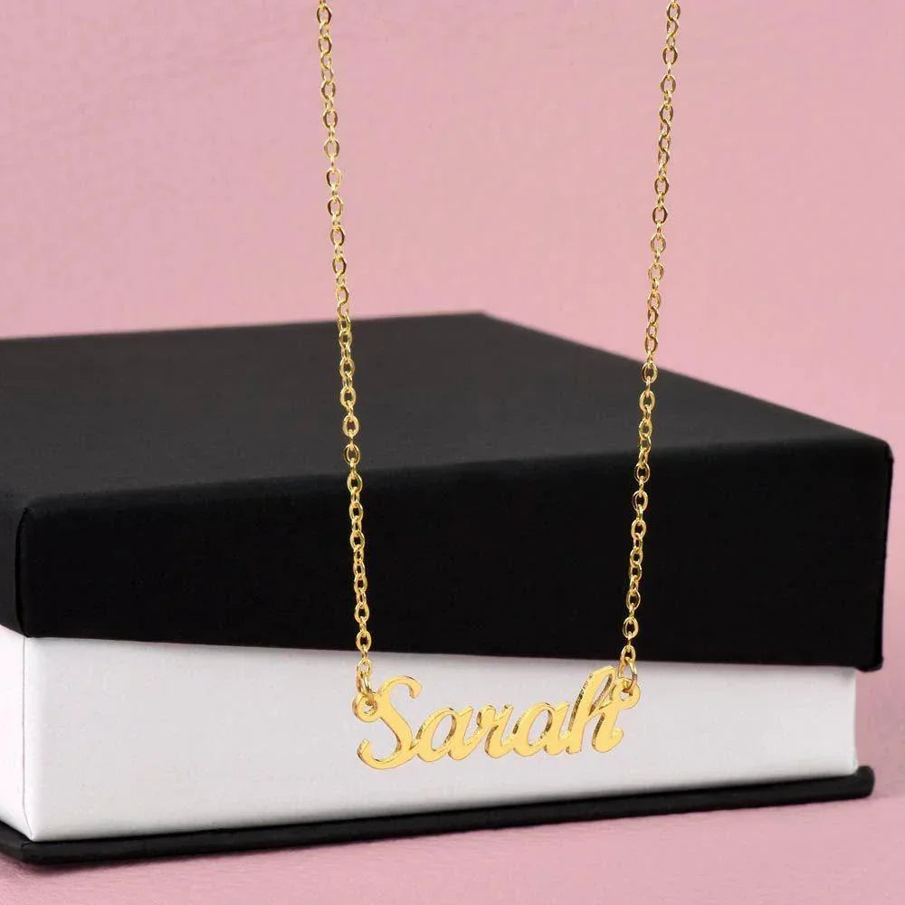 Gift for Girlfriend Personalized Name Necklace