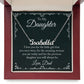 To My Daughter - I Love-you - Personalized Name Necklace - Mallard Moon Gift Shop